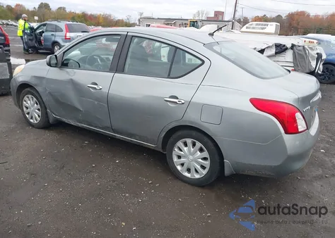 2012 Nissan Versa 1.6 Sv z USA, uszkodzony, nr VIN 3N1CN7AP1CL855593